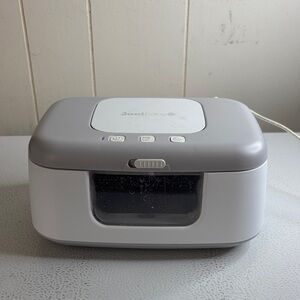 Gray and White Baby Wipe Warmer
